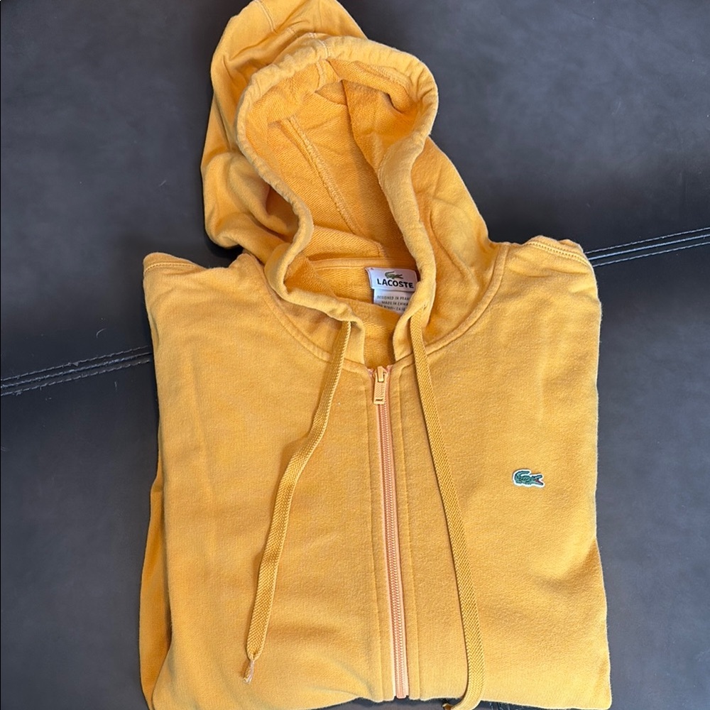 Lacoste Golden Yellow Hoodie